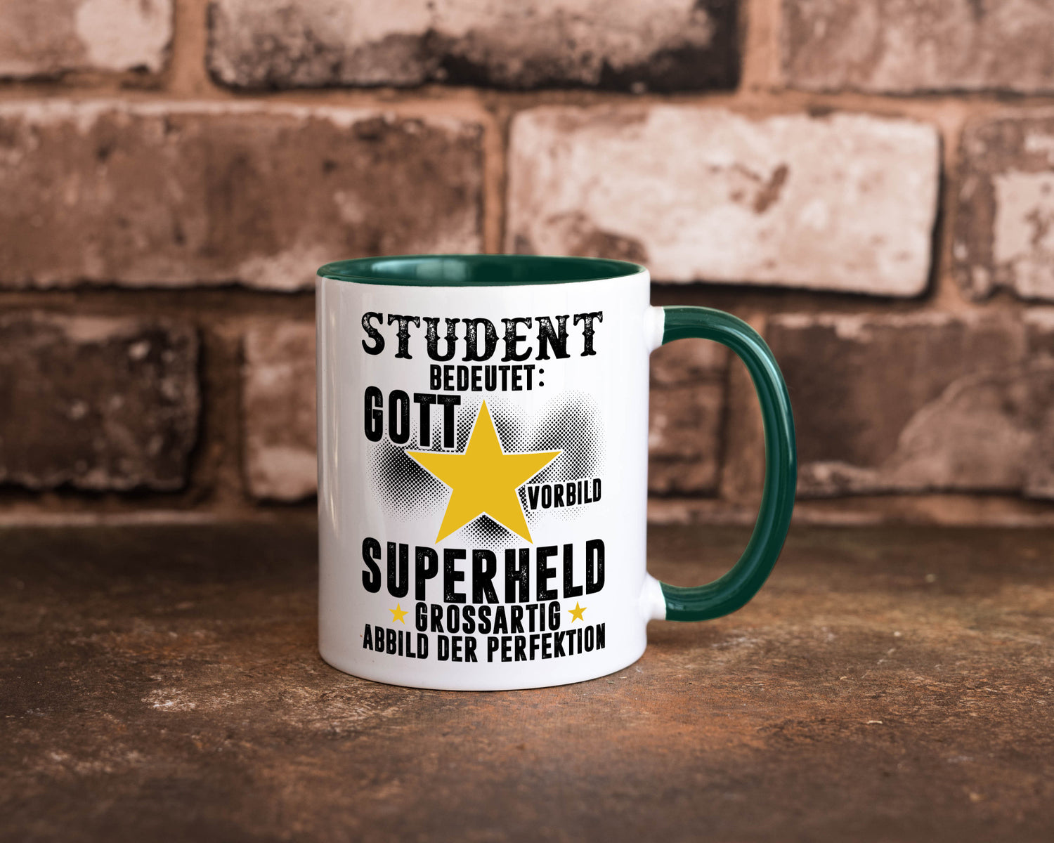 Bedeutung von Student | Universität Uni Studium Geschenkidee Humor Tasse