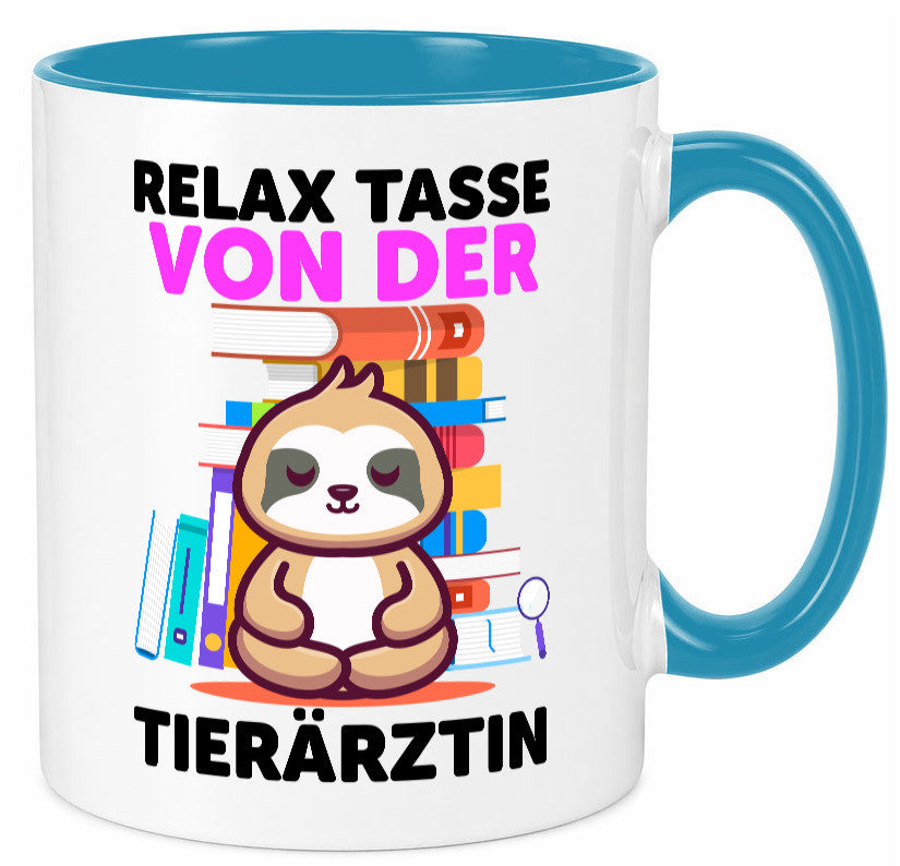 Relax Tasse: Tierärztin | Mediziner Tiermedizin Humor Tierliebhaber