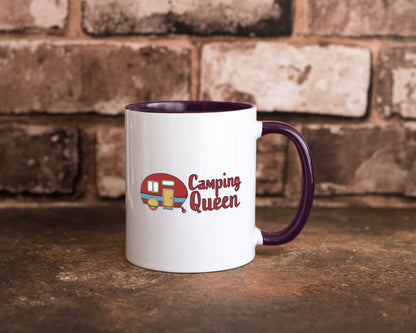 Camping Queen | Wohnanhänger Geschenk Humor Geschenkidee lustiger Spruch Tasse