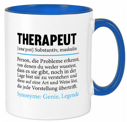 Therapeut | Psychotherapie Therapie Beruf lustig Humor Arbeit Kollegen Büro