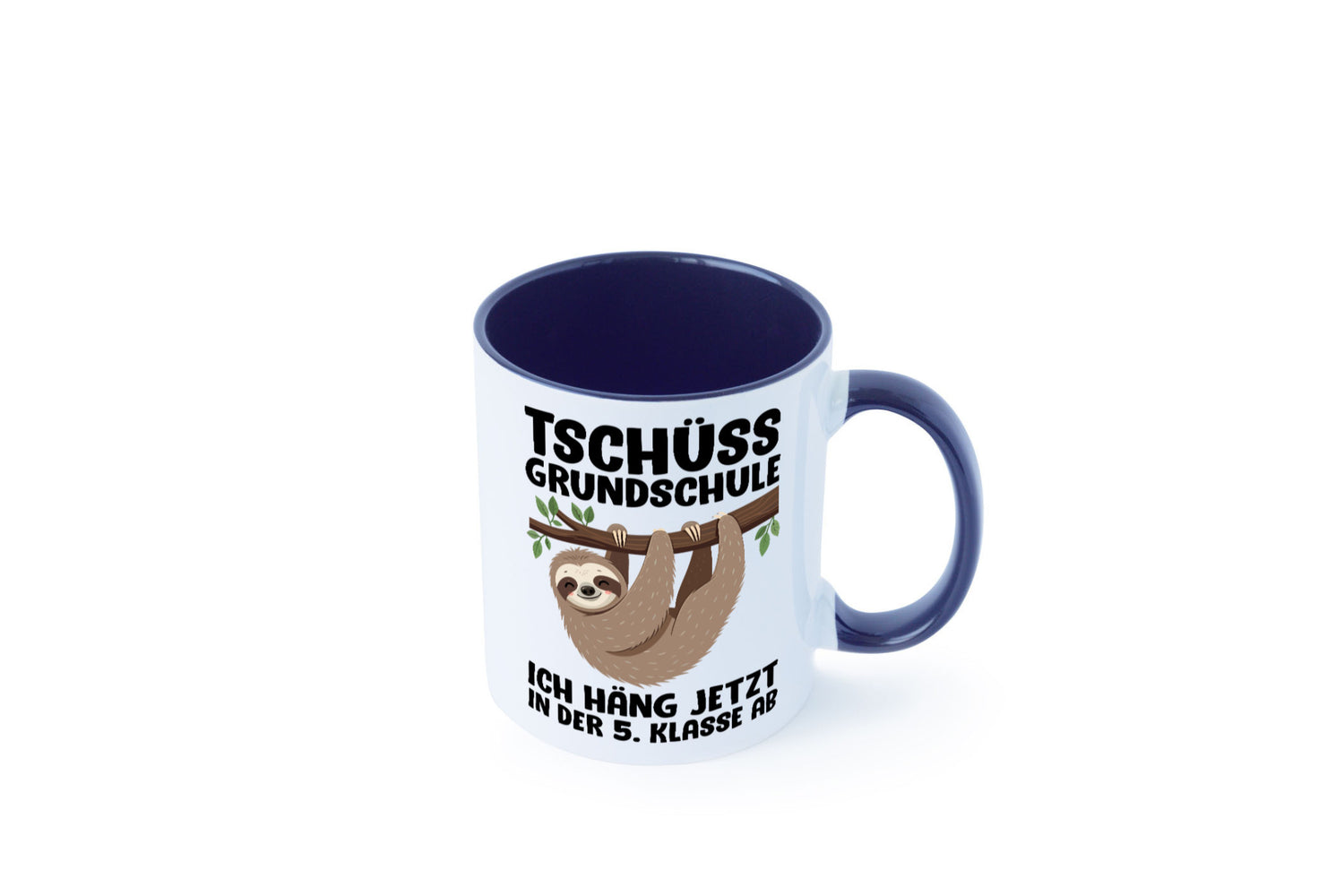 Tschüss Grundschule ich häng jetzt in der 5. Klasse ab Humor Geschenkidee Tasse