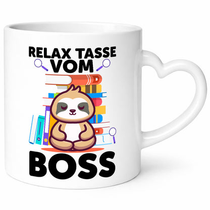Relax Tasse: Boss | Führungskraft Vorgesetzter Geschenkidee Humor Tasse