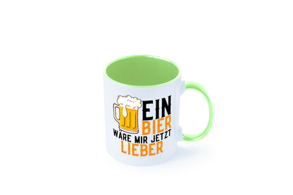 Ein Bier wäre mir jetzt lieber | Kollegen lustiger Spruch Geschenk Arbeit Büro