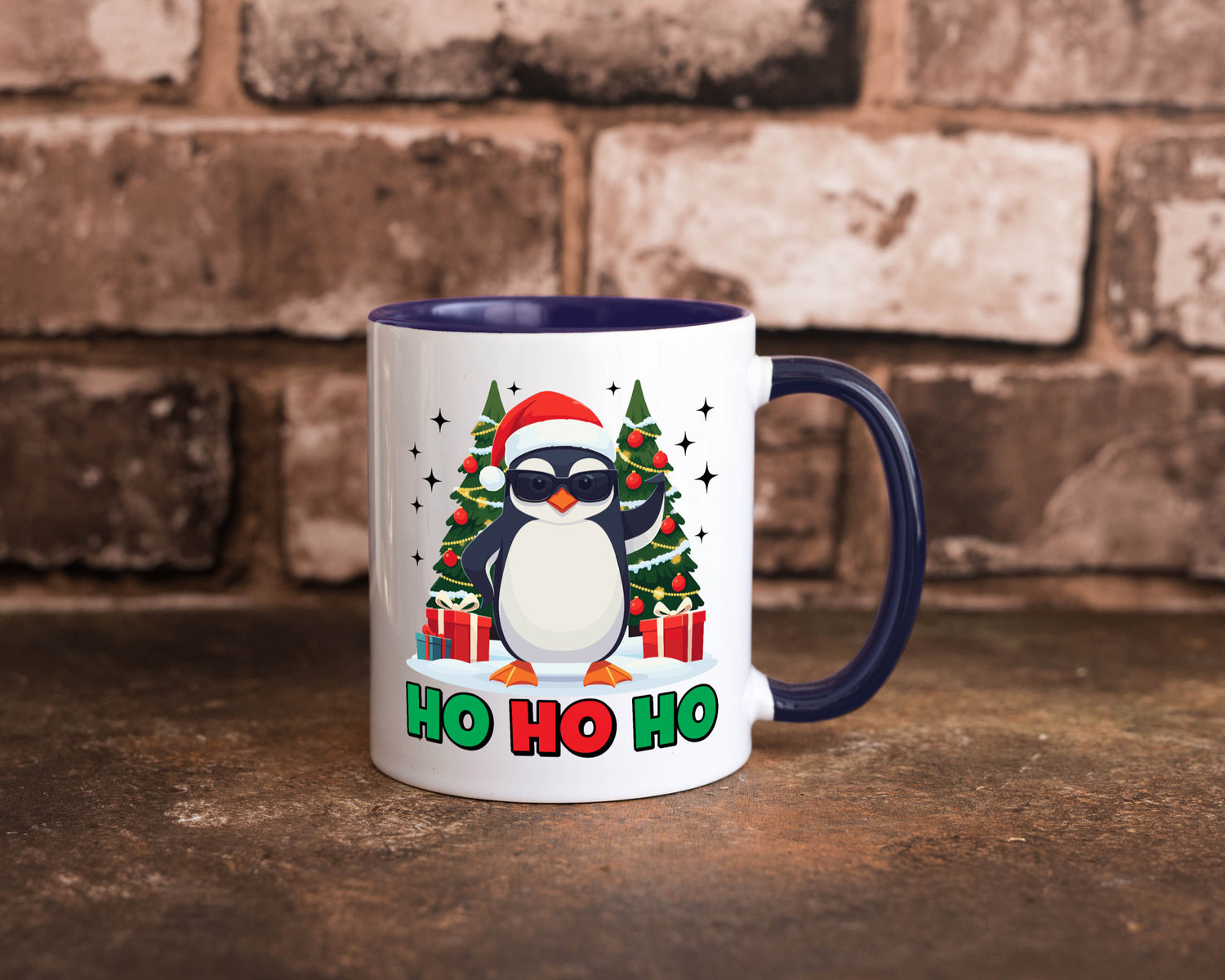 Ho | Weihnachts Pinguine Weihnachten lustig Humor Geschenkidee Geschenk Tasse