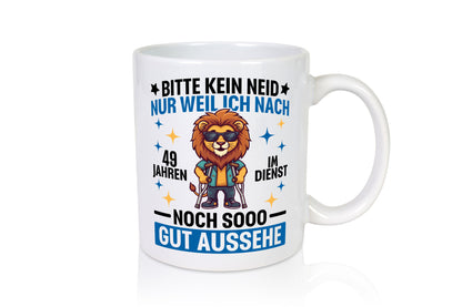 49 Jahre im Dienst | Arbeitsjubiläum Arbeit lustiger Spruch Geschenk Kollegen