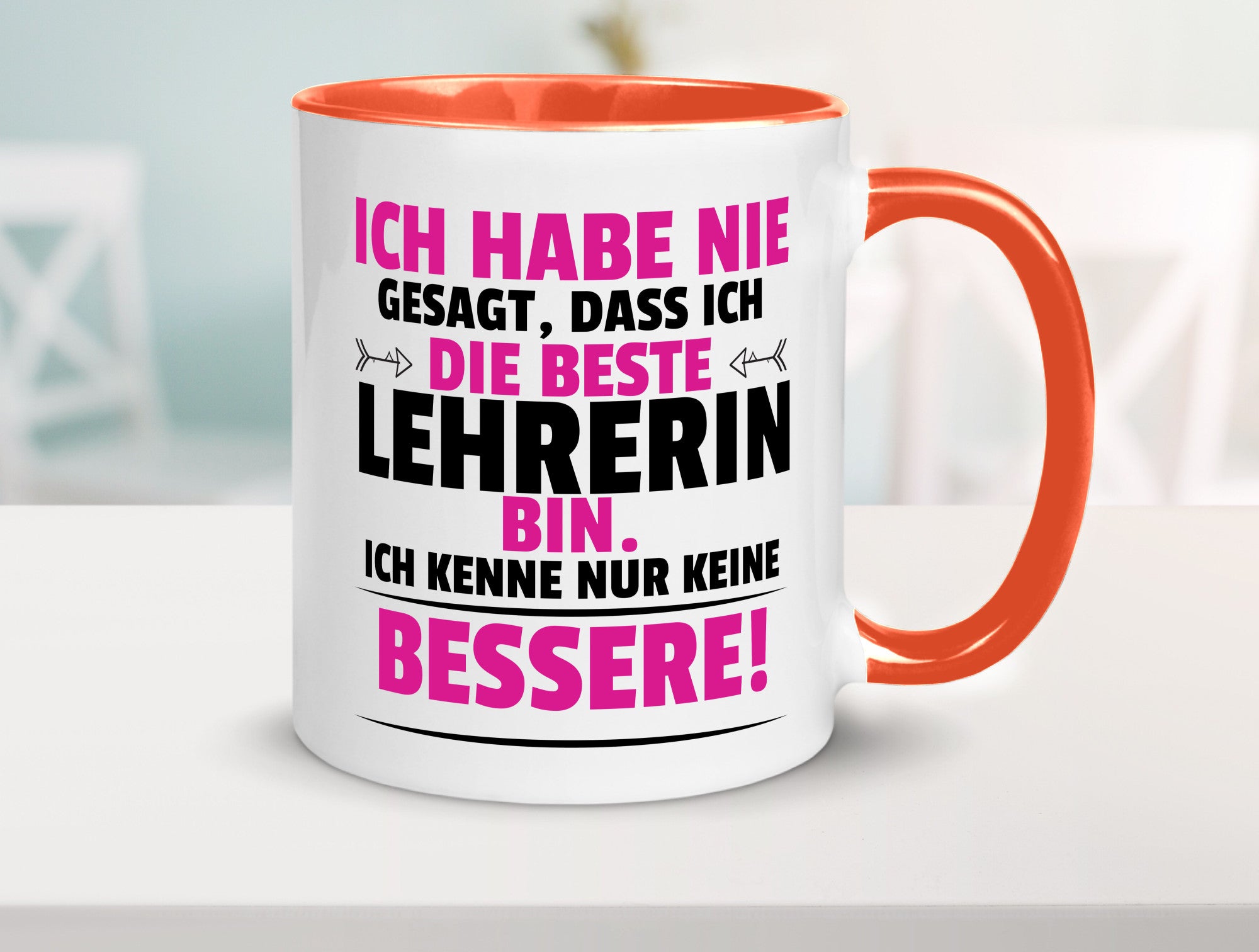 Die Beste Lehrerin | Schule Beruf Schüler Geschenk Arbeit Kollegen Büro