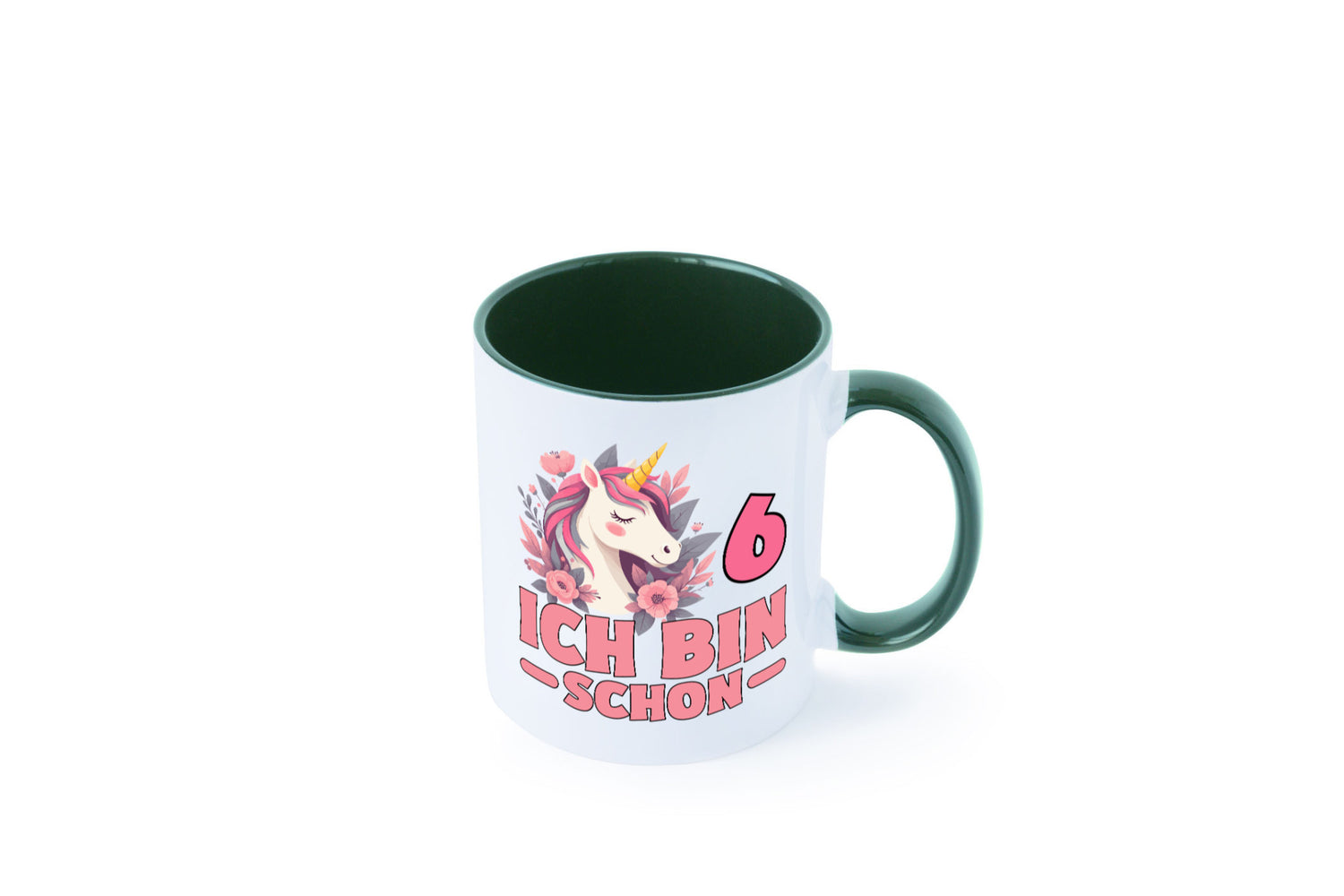 6. Geburtstag | 6 Jahre Einhorn bin schon Mädchen Geschenk Geschenkidee