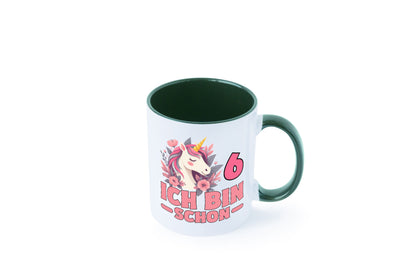 6. Geburtstag | 6 Jahre Einhorn bin schon Mädchen Geschenk Geschenkidee