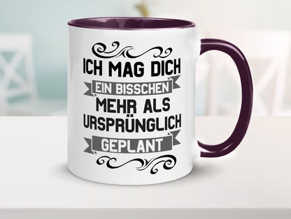 Ich mag dich mehr als geplant | Best Freinds Freundschaft Geschenkidee Humor