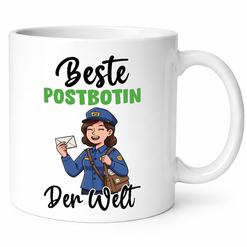 Beste Postbotin | Beruf Post Briefträger v2 lustig Arbeit Kollegen Büro