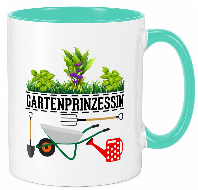 Gartenprinzessin | Gärtnerin Gartenliebhaber Geschenk Humor Geschenkidee