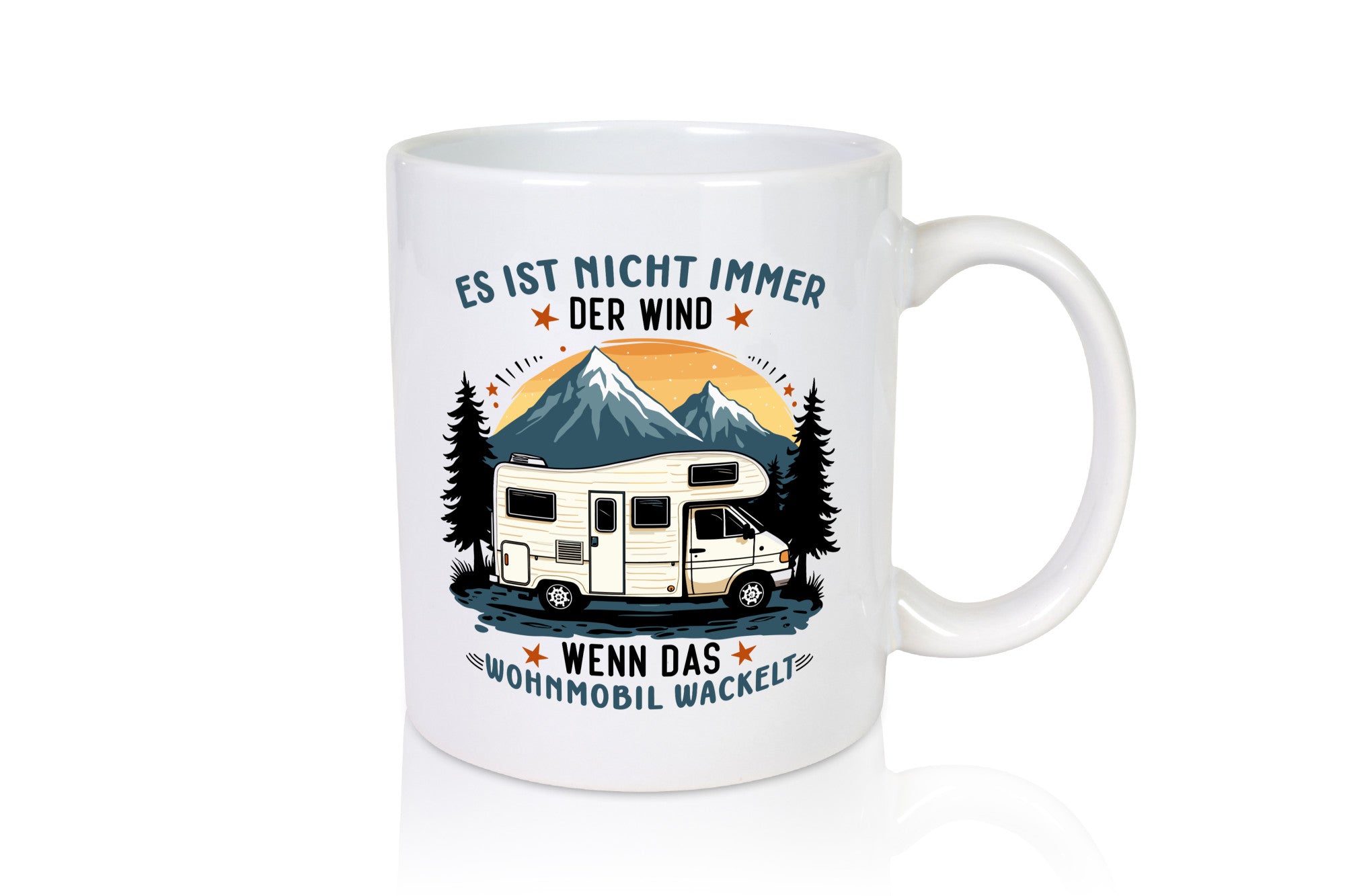 Es ist nicht immer der Wind | Wohnmobil Camper Camping v2 Geschenk Humor