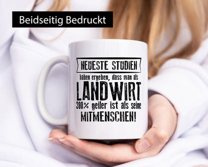 Neuste Studien: Landwirt | Bauer Landwirtschaft lustiger Spruch Geschenk Humor