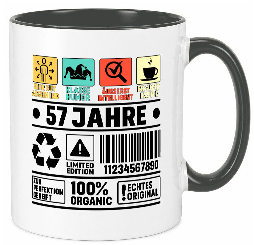 57. Geburtstag | 57 Jahre Humor Limited Edition lustig Geschenkidee Geschenk