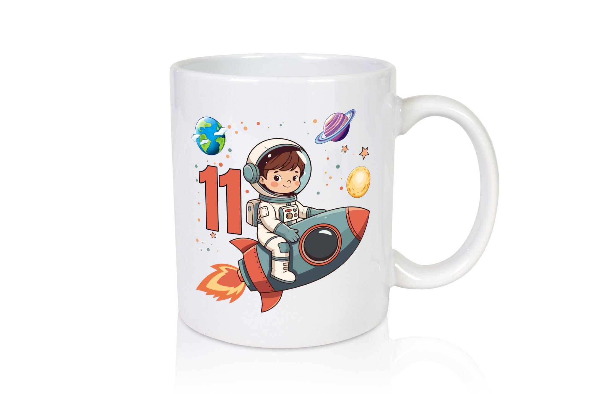 11. Geburtstag | 11 Jahre Astronaut Weltraum lustiger Spruch Geschenk