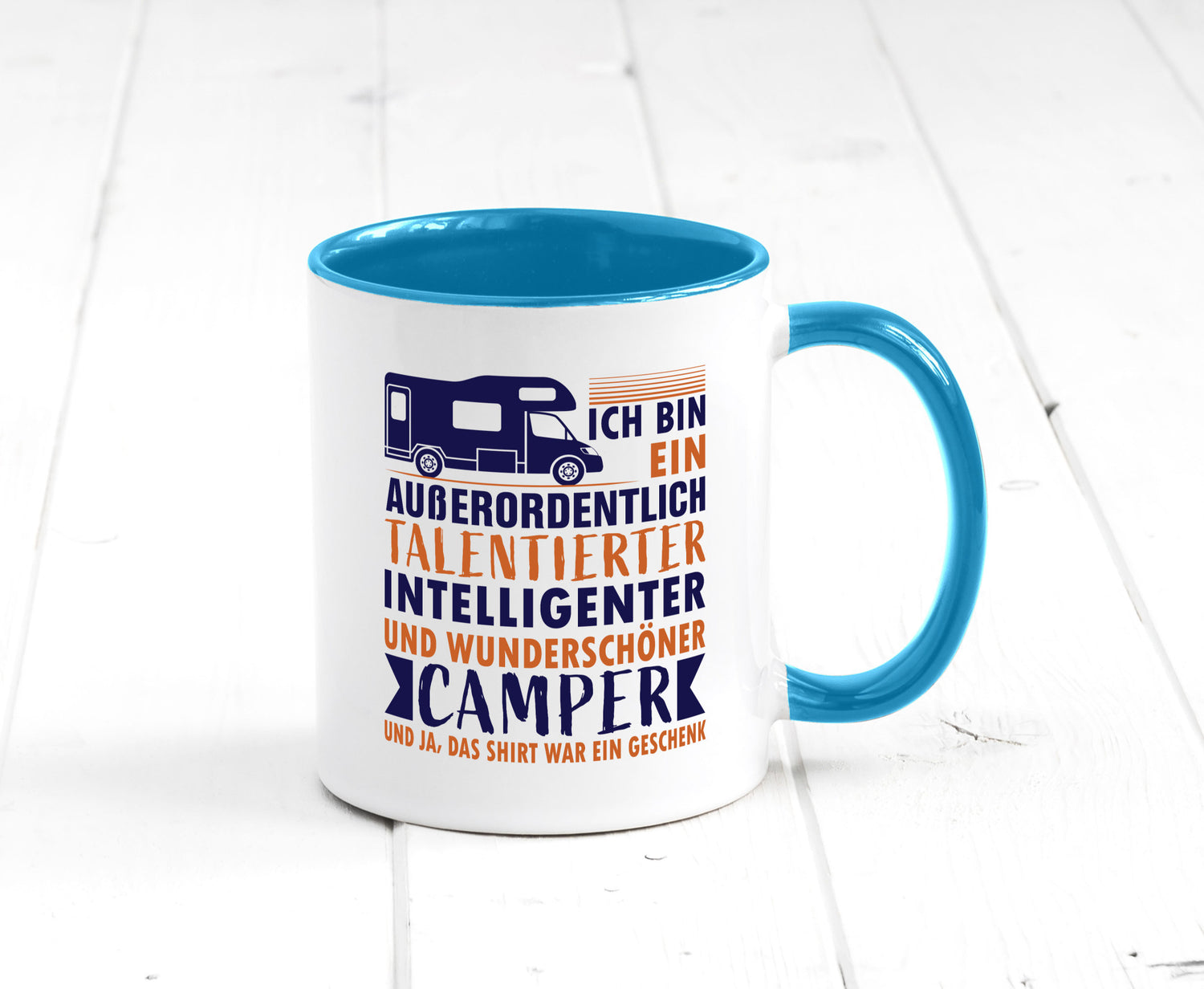 Talentierter | Intelligenter Wunderschöner Camper lustiger Spruch Geschenk