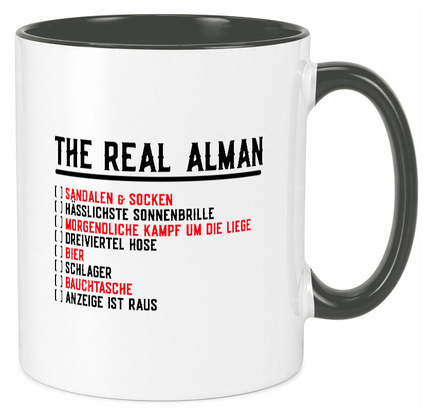 The Real Alman | Echte Deutsche Deutschland Stereotyp Geschenk Humor Tasse