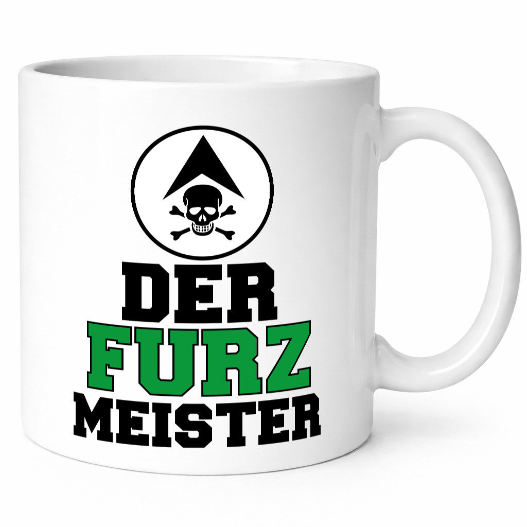 Der Furz Meister | Männer Tasse derber Humor Furzen lustiger Spruch Geschenk