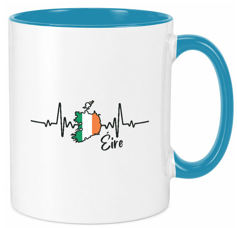 Heartbeat | Italien Herzschlag Geschenkidee Humor Tasse