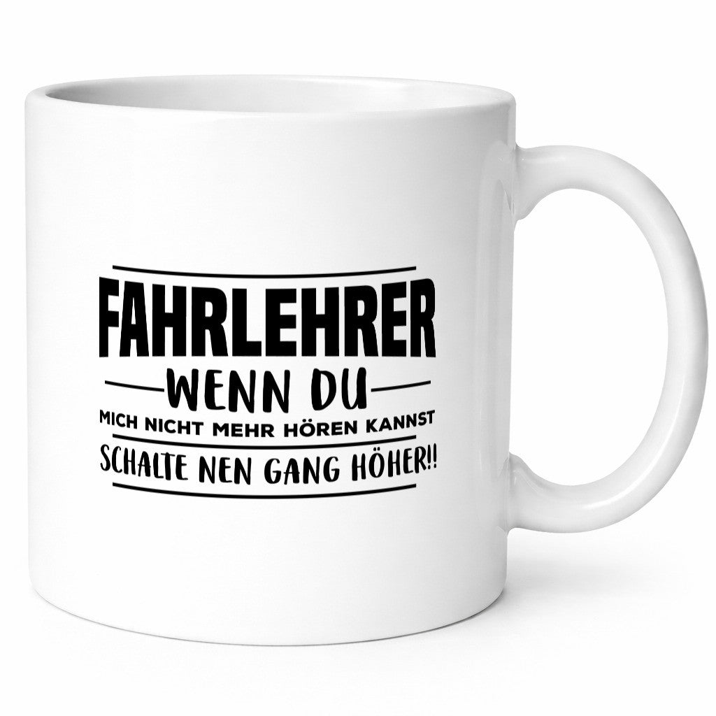 Fahrlehrer | Beruf Tasse Fahrschule Fahrschüler lustig Arbeit Kollegen Büro