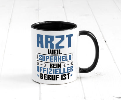 Superheld Arzt | Medizin Doktor Facharzt Geschenk Humor Geschenkidee lustiger