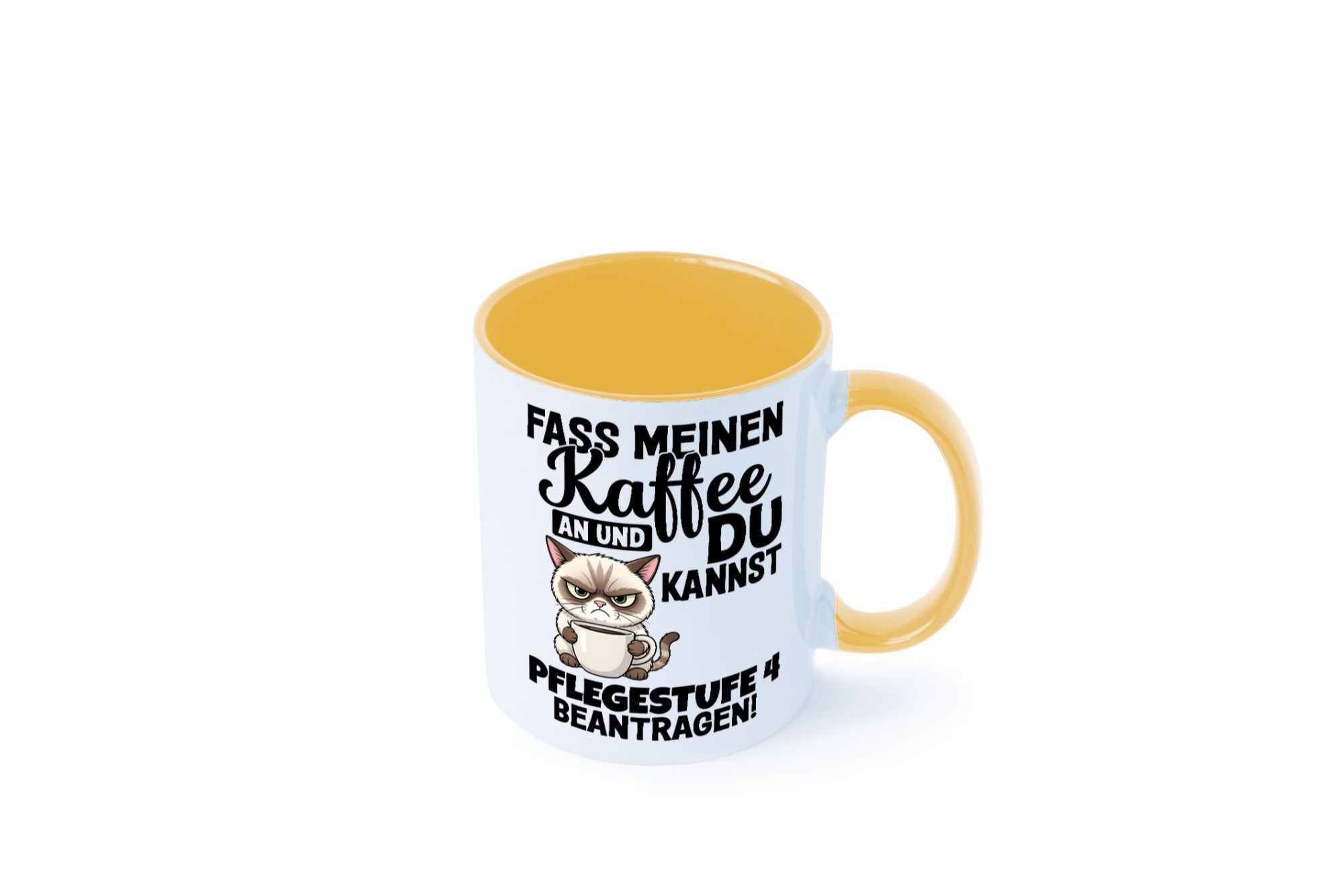 Fass meinen Kaffee an | Pflegestufe 4 Krankenschwester v3 Geschenkidee Humor