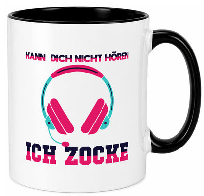 Kann dich nicht hören ich Zocke | Gamer Zocken Zocker Geschenkidee Humor Tasse