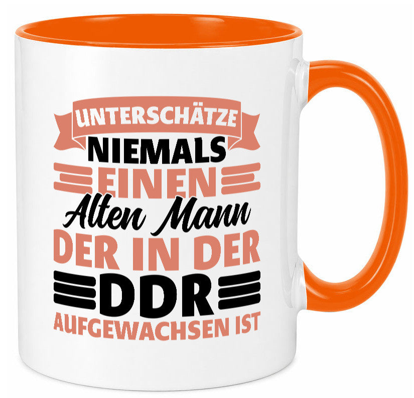 DDR Männer | Ostdeutschland Opa Ossi Vatertag vl7 Geschenk Familie Geschenkidee Tasse