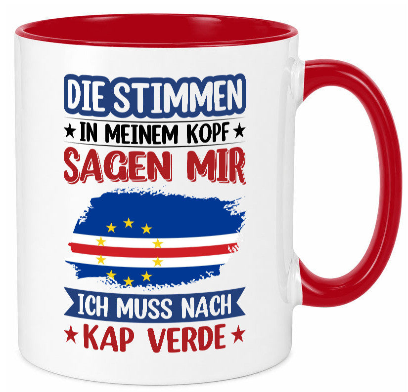 Kap Verde | Urlaub Stimmen in meinem Kopf Traumland lustig Humor Geschenkidee
