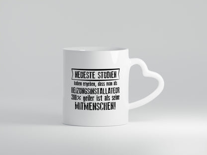Neuste Studien: Heizungsinstallateur | Heizungsbauer lustig Humor Geschenkidee