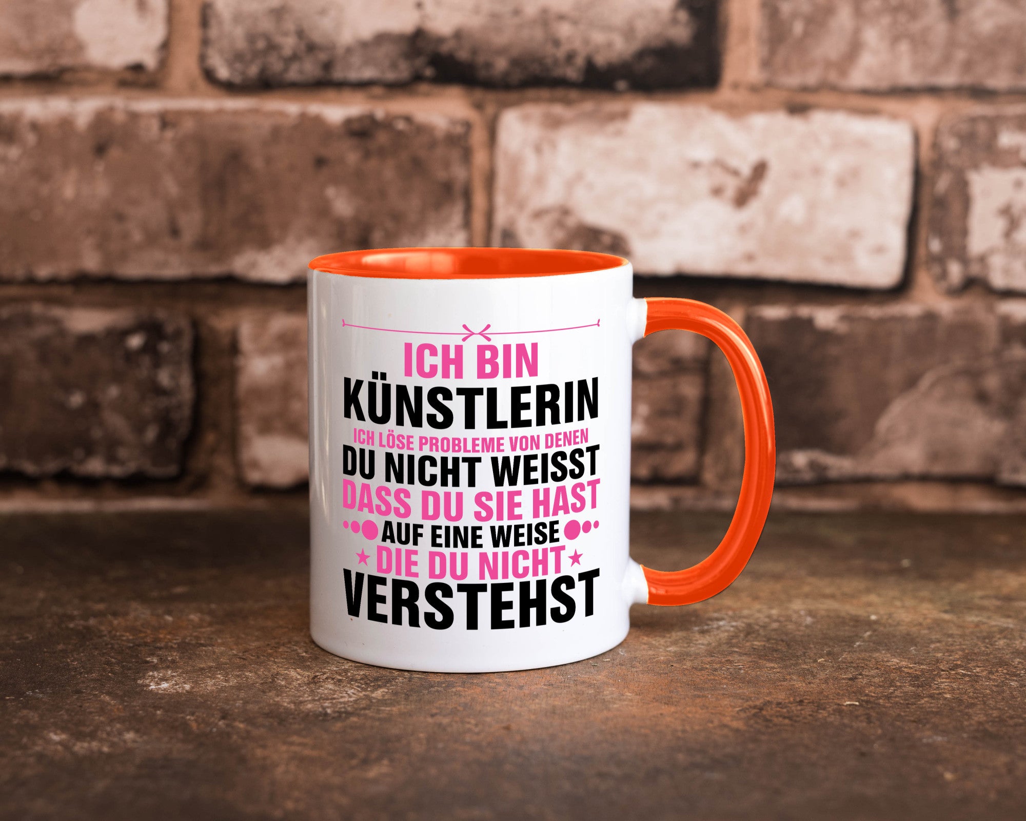Löse Probleme: Künstlerin | Kunst v2 Geschenkidee Humor Tasse