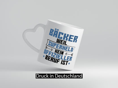 Superheld Bäcker | Bäckerei Backen Konditor Geschenk Humor Geschenkidee