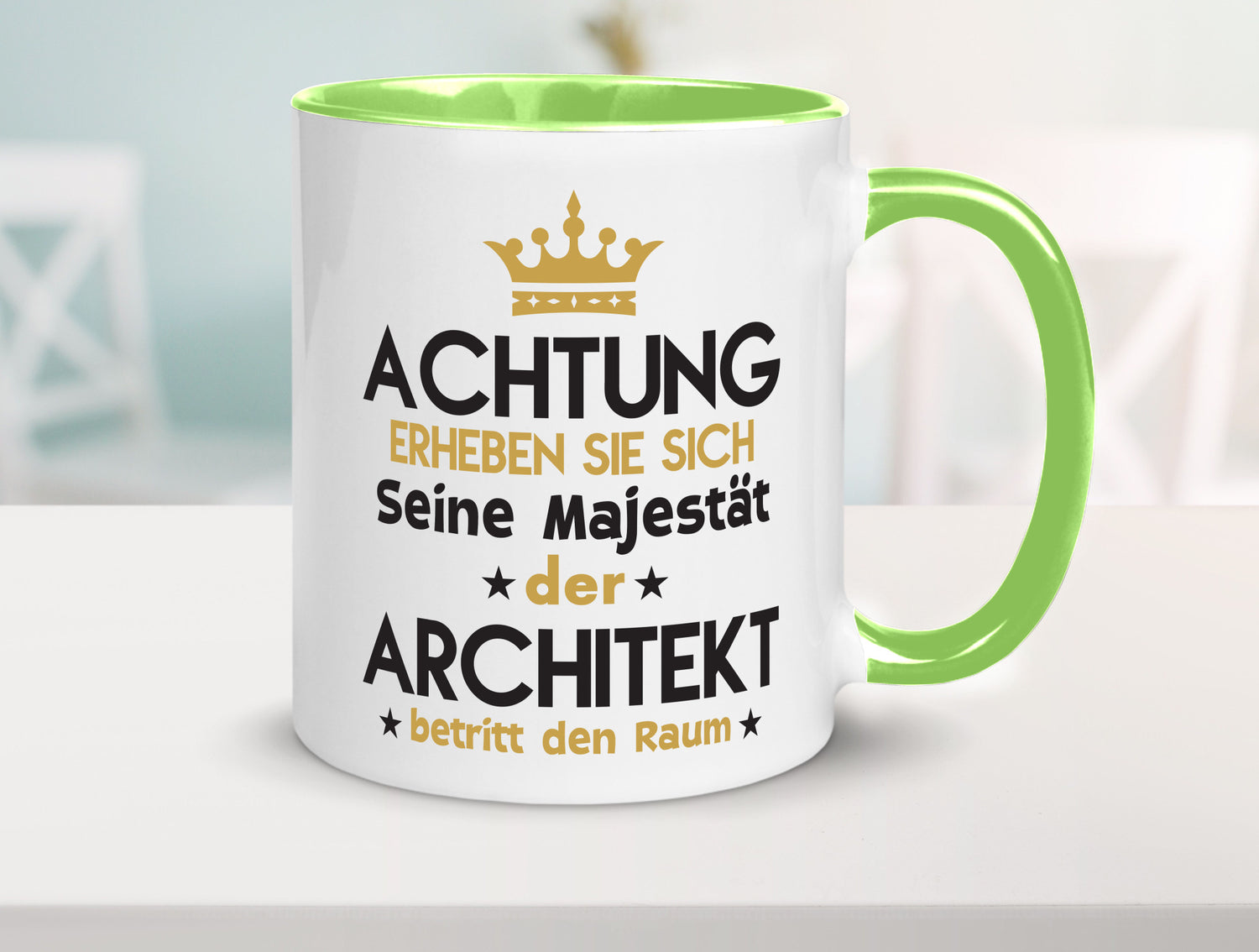 Seine Majestät Architekt | Architektur Büro Geschenkidee Arbeit Kollegen Humor