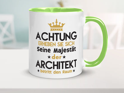 Seine Majestät Architekt | Architektur Büro Geschenkidee Arbeit Kollegen Humor