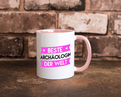 Beste Archäologin| Archäologie | Forscherin Humor Geschenkidee Tasse
