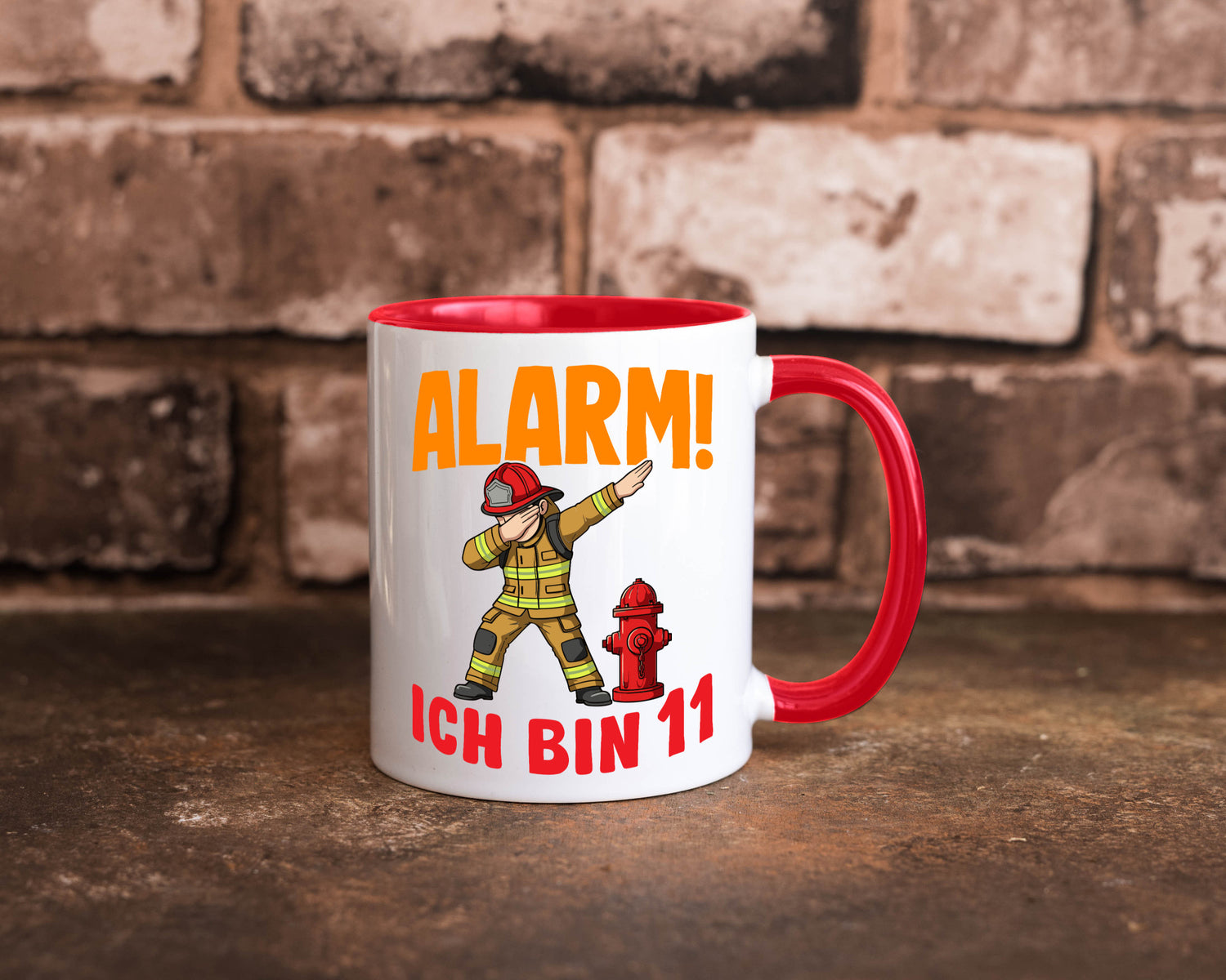 11. Geburtstag | 11 Jahre Feuerwehr Junge Geschenk Geschenkidee lustiger Spruch