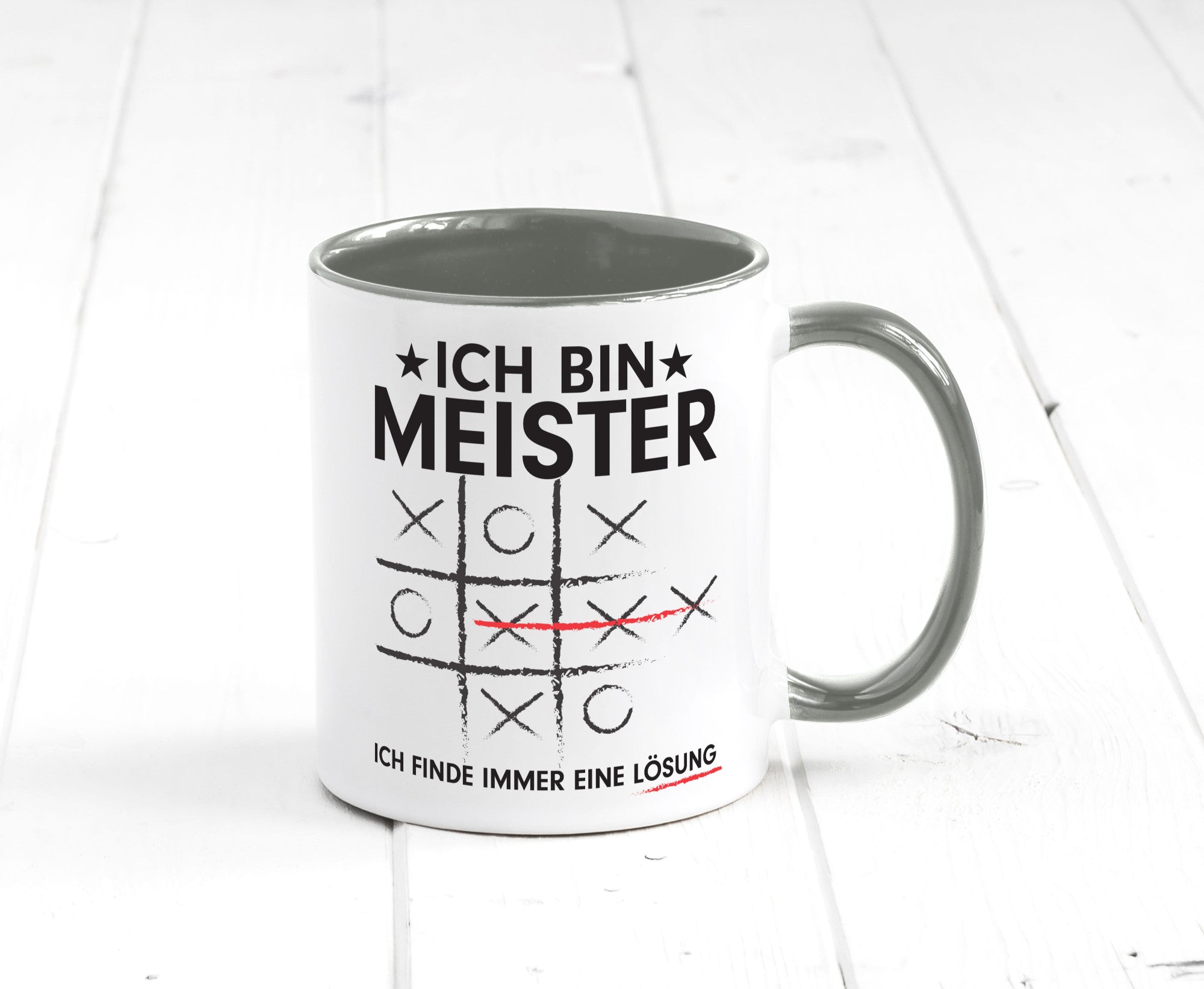 Löse Probleme: Meister | Meisterbrief lustiger Spruch Geschenk Humor