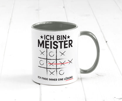 Löse Probleme: Meister | Meisterbrief lustiger Spruch Geschenk Humor