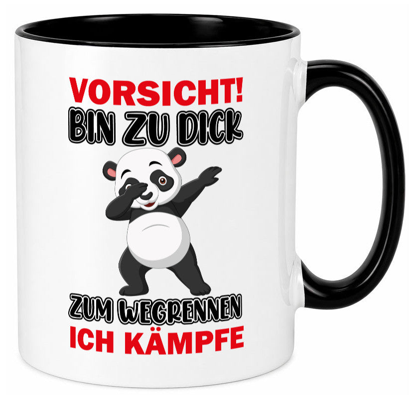 Ich bin ein Kämpfer Geschenk Humor Geschenkidee lustiger Spruch Tasse