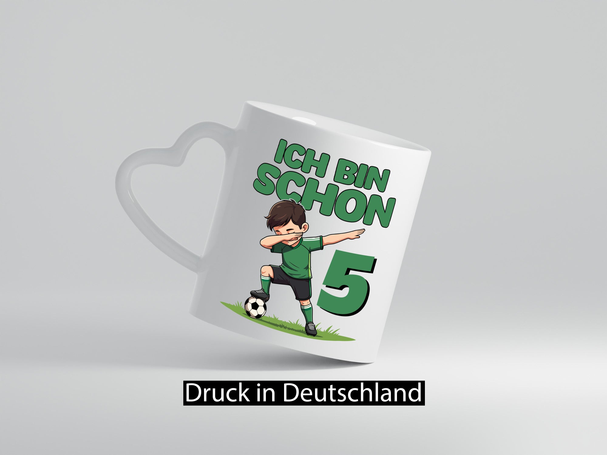5. Geburtstag | 5 Jahre Fußballer lustiger Spruch Geschenk Geschenkidee Tasse