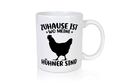 Zuhause ist wo meine Hühner sind | Hühnerstall Landwirt v2 Humor Geschenkidee