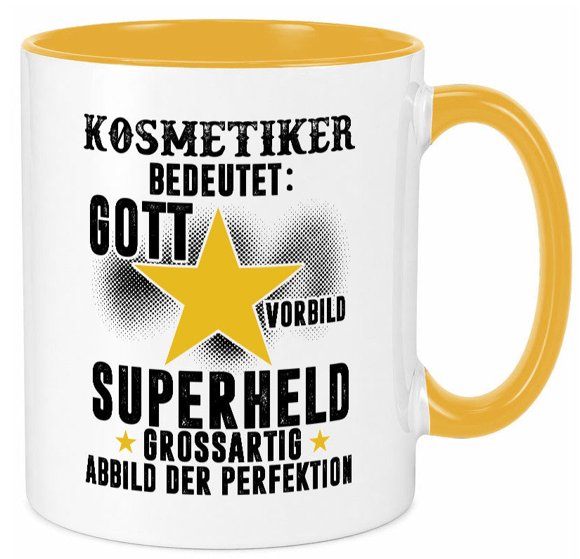 Bedeutung von Kosmetiker | Kosmetik Stylist Visagist Geschenkidee Humor Tasse