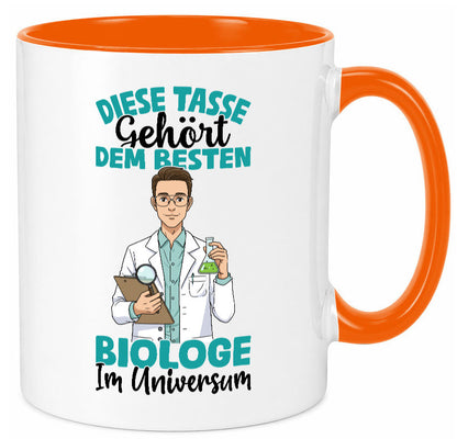 Im Universum: Biologe | Biologie Naturforscher Humor Geschenkidee Tasse