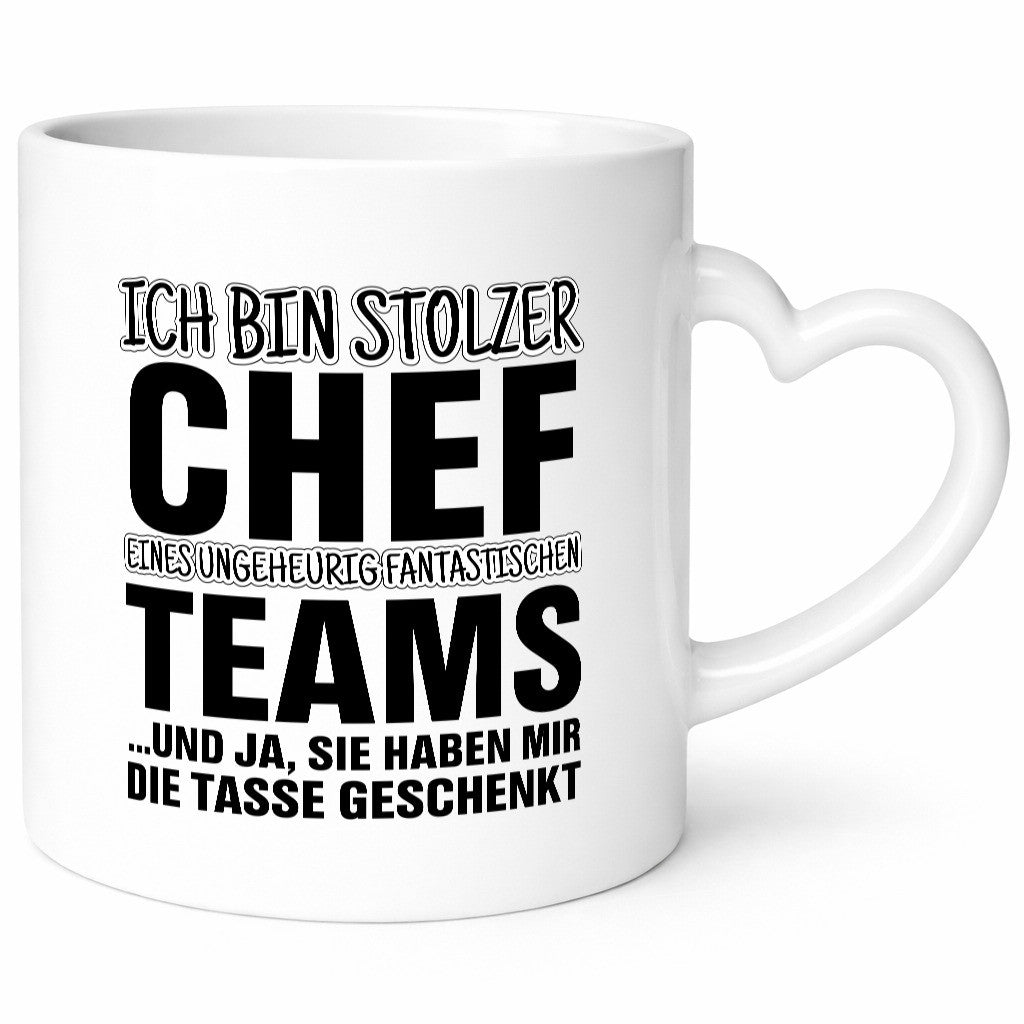 Stolzer Chef Humor Arbeit Kollegen Büro Geschenkidee Tasse
