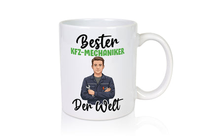 Bester KFZ-Mechaniker | Werkstatt Mechaniker v2 lustig Humor Geschenkidee