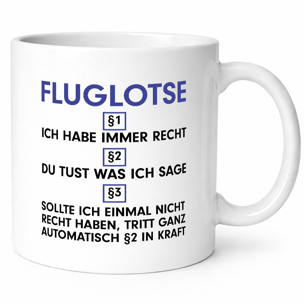 Ich habe immer Recht Fluglotse | Flugverkehr Flughafen v2 Geschenk Humor