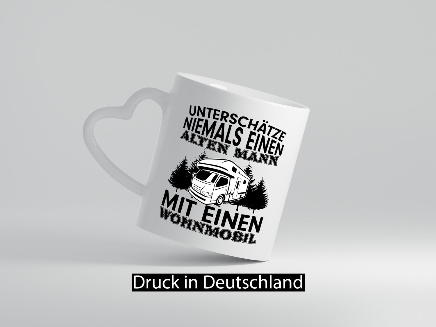 Alter Mann mit Wohnmobil | Männer Tasse Camping Geschenk Humor Geschenkidee