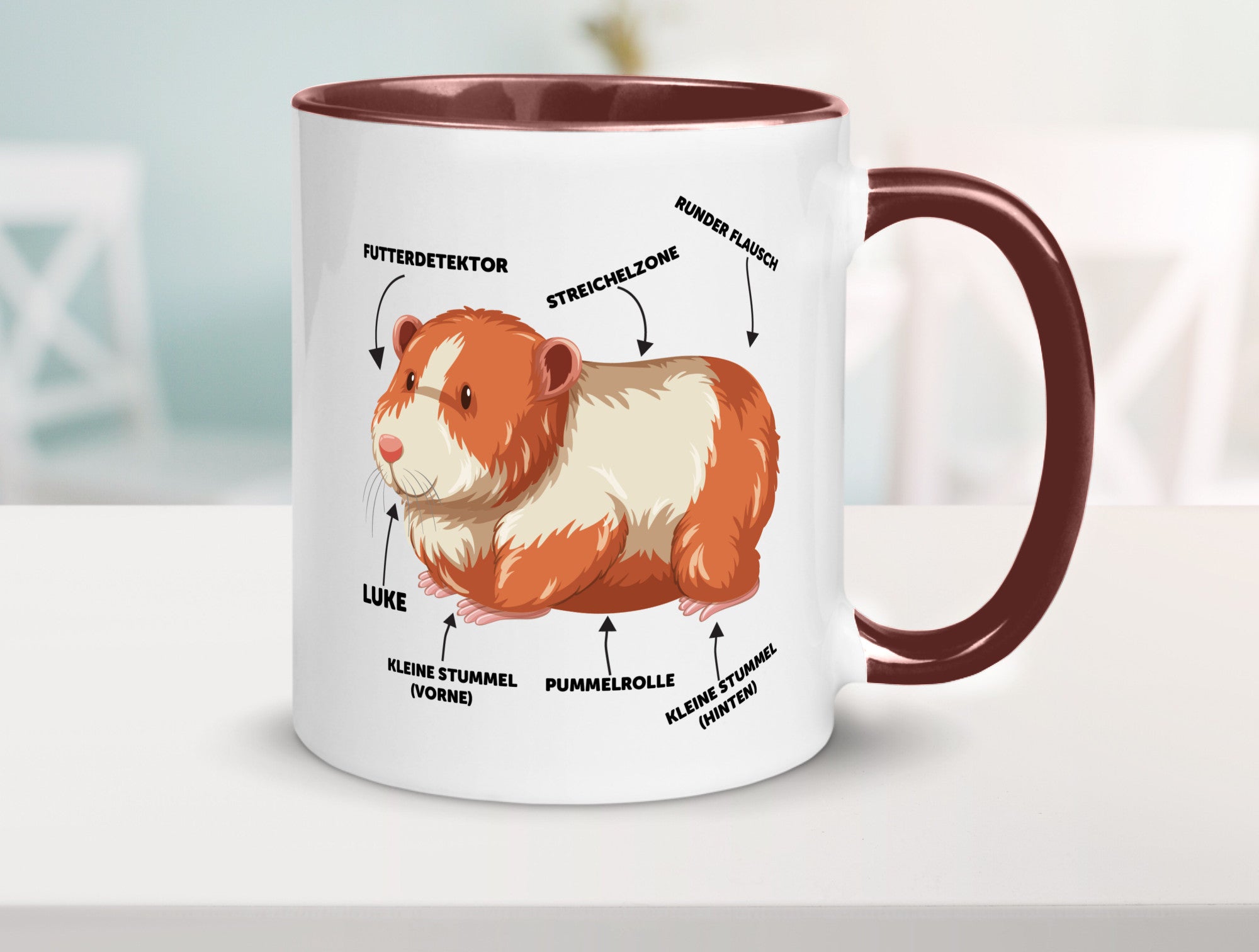 Meerschwein Geschenkidee Humor Tasse