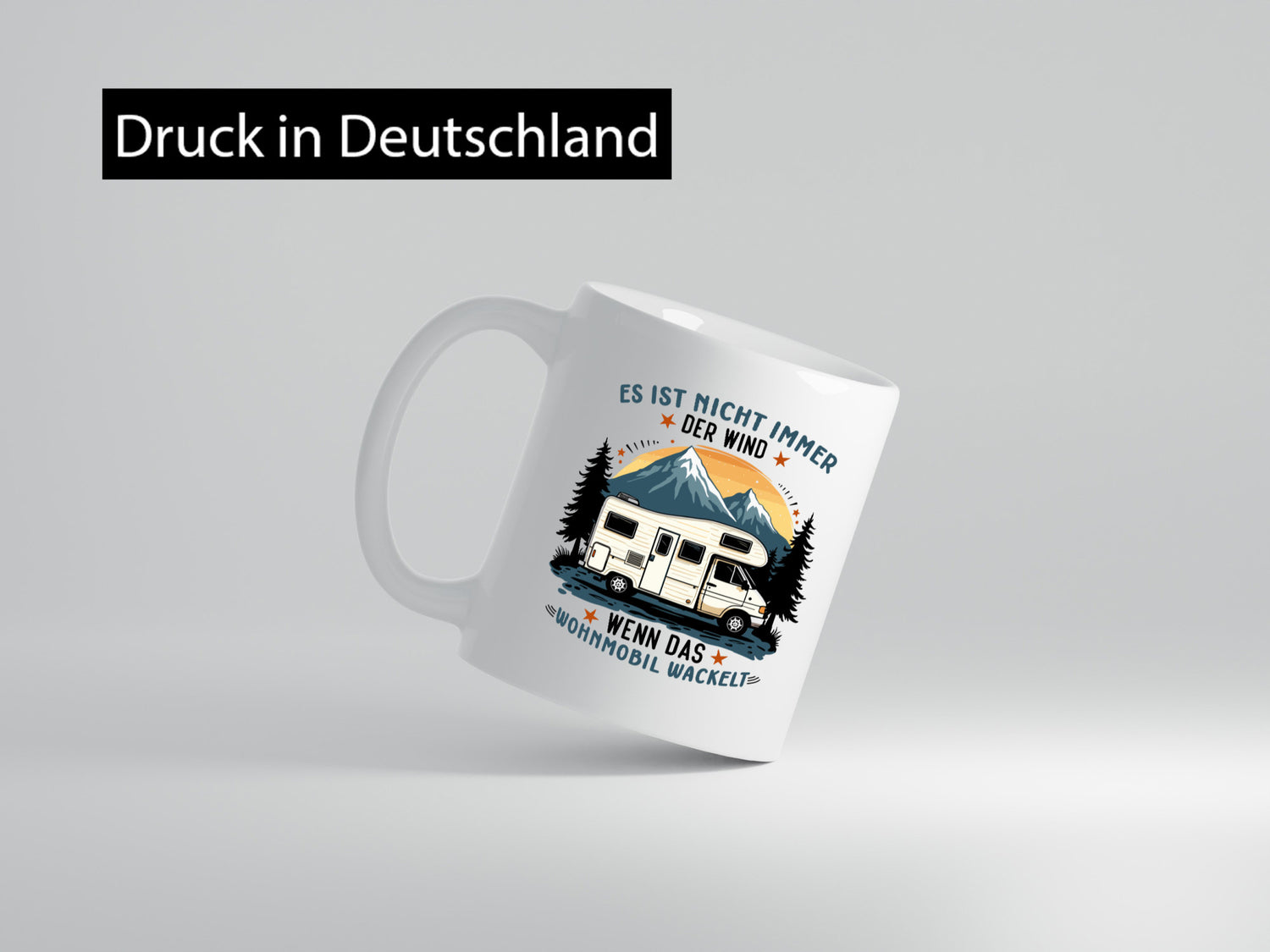 Es ist nicht immer der Wind | Wohnmobil Camper Camping v2 Geschenk Humor