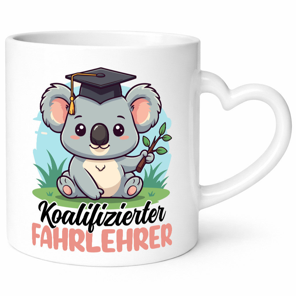 Koalifizierter Fahrlehrer | Fahrschule v2 Geschenkidee Humor Tasse